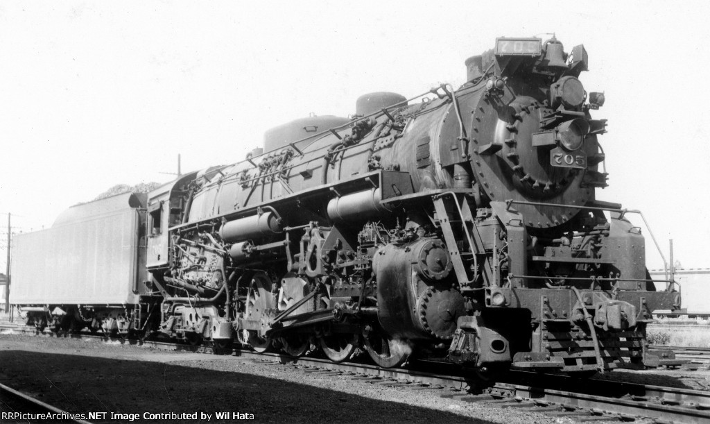 NKP 2-8-4 705